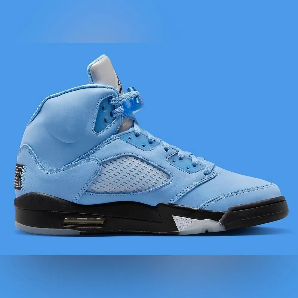 Nike Air Jordan 5 UNC University Blue Black DV1310-401 size 8 - 14
